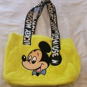 Disney Mickey Mouse Yellow and Black Tote Bag
